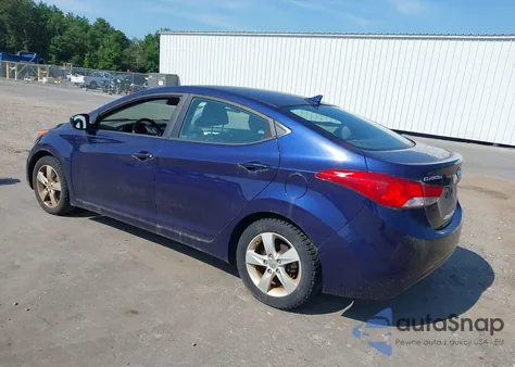 2012 Hyundai Elantra Gls from USA, damaged, VIN 5NPDH4AE0CH064901